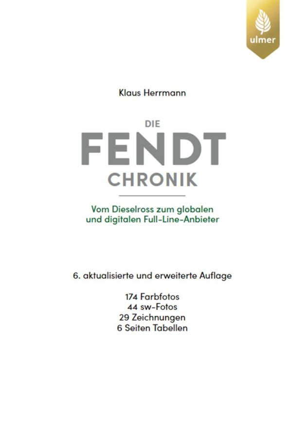 Die Fendt-Chronik von Klaus Herrmann portofrei bei bücher.de bestellen