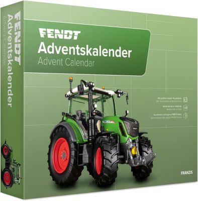 Adventskalender als Modellbausatz des Fendt Vario 313 (1:32) inkl. Soundmodul und 52-seitigem Begleitbuch