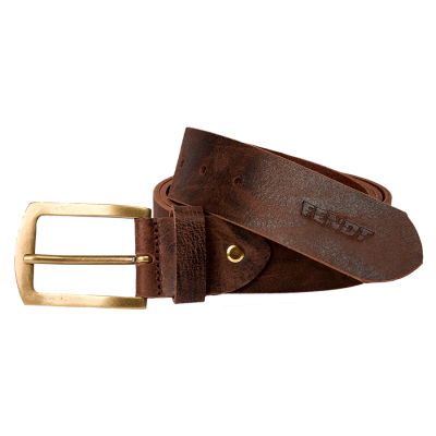 Leather belt