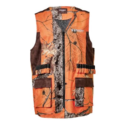 Fendt Hunting Gilet – Signal Orange Camouflage