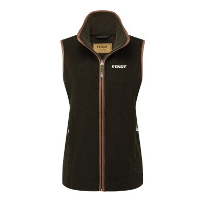 Fendt Women’s Fleece Gilet – Loden Green