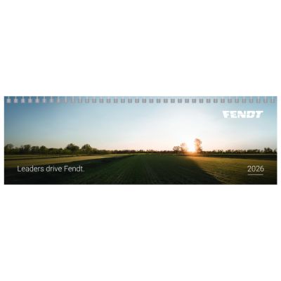 Landscape desk calendar Fendt