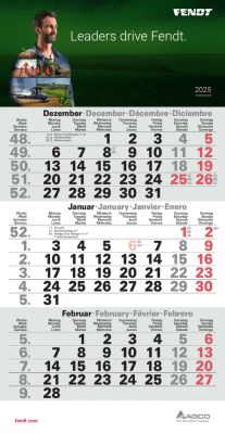 Table calendar