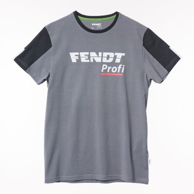 T-shirt Profi grigio/nero
