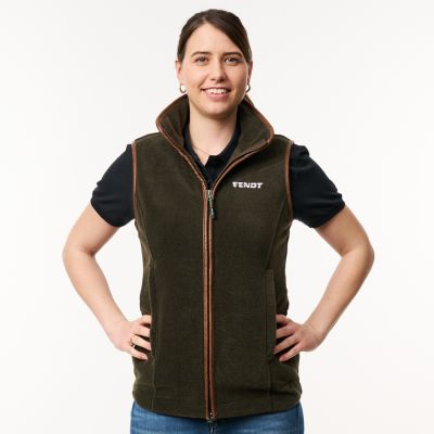 Fendt Women’s Fleece Gilet – Loden Green