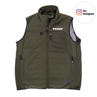 Fendt Heatable Hunting Gilet – Loden Green