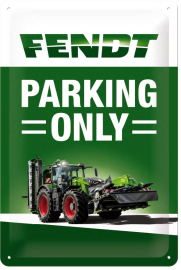 Fendt new 'Parking only' sign