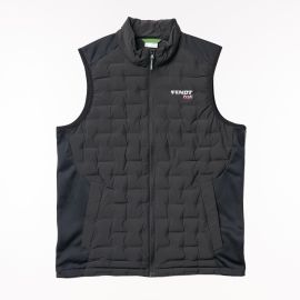 Chaleco acolchado Profi para hombre, antracita