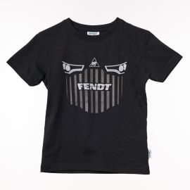 Maglietta Fendt Power per bambini - Nera