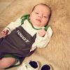 Fendt Baby Cotton Bodysuit – Dungarees Style 4 - Thumbnail 4