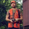 Fendt Hunting Gilet – Signal Orange Camouflage 2 - Thumbnail 