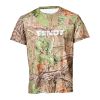 Fendt Hunting Camouflage Green T-Shirt - Thumbnail 