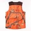 Fendt Hunting Gilet – Signal Orange Camouflage 3 - Thumbnail 2