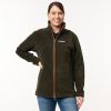 Fendt Women’s Fleece Jacket – Loden Green 3 - Thumbnail 3