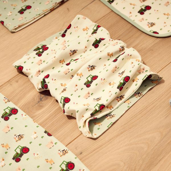 Fendt Baby Loop Cotton Scarf – Reversible 2 - Zoom 2