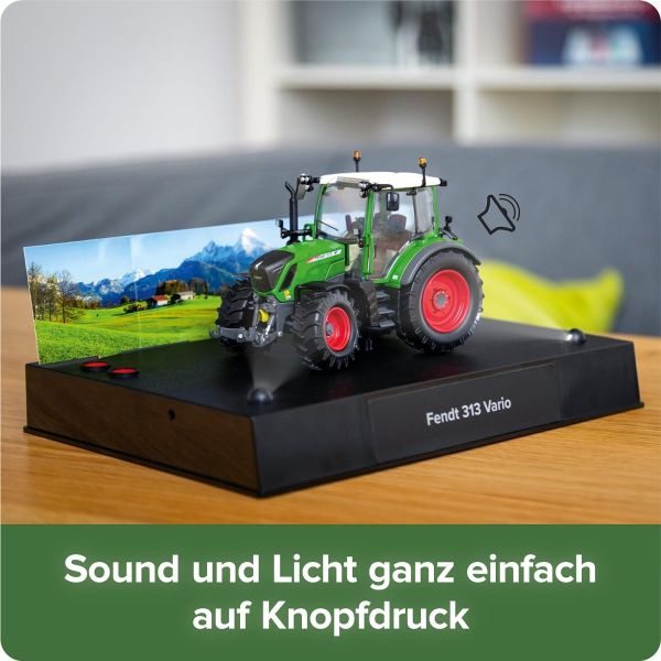 Adventskalender als Modellbausatz des Fendt Vario 313 (1:32) inkl. Soundmodul und 52-seitigem Begleitbuch