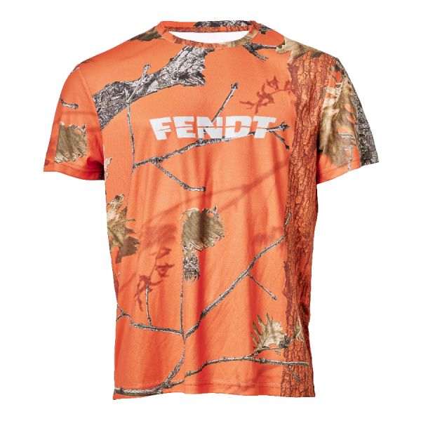 Fendt Hunting Camouflage Orange T-Shirt