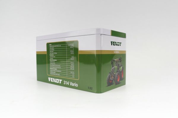 Fendt 314 Vario 1:32 Scale Model in Special Tinbox - Zoom 13
