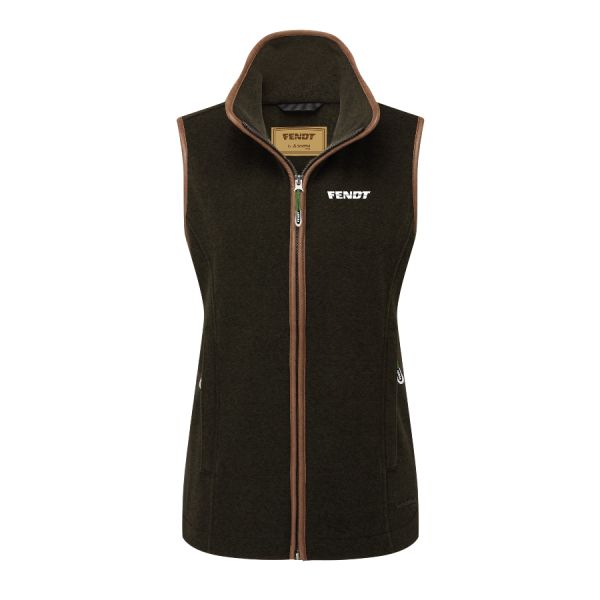 Fendt Women’s Fleece Gilet – Loden Green