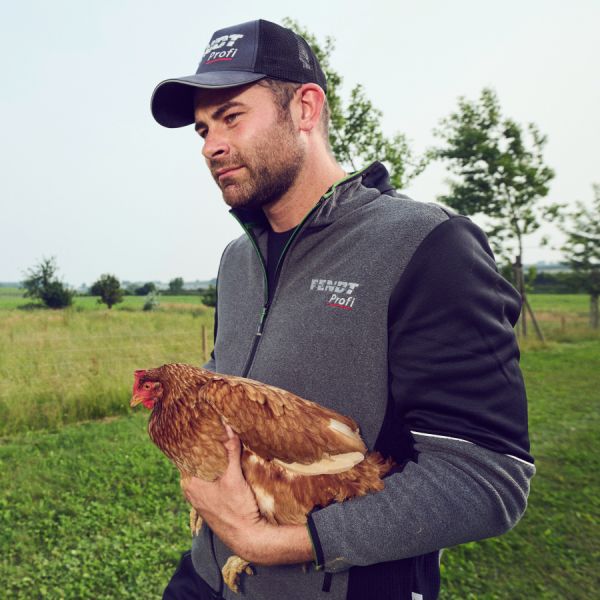 Fendt Men professional fleece jacket Back 3 - Zoom 3