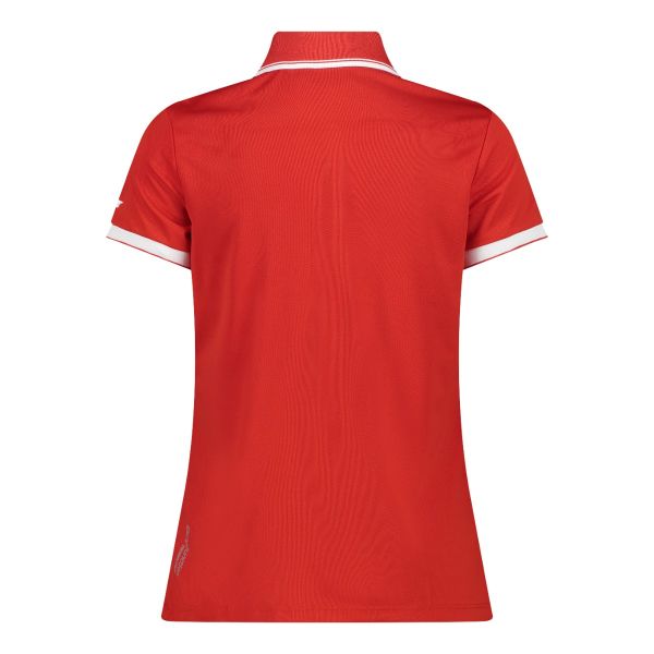 Women`s Poloshirt in Red