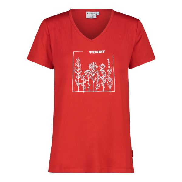 Women`s T-Shirt in Red