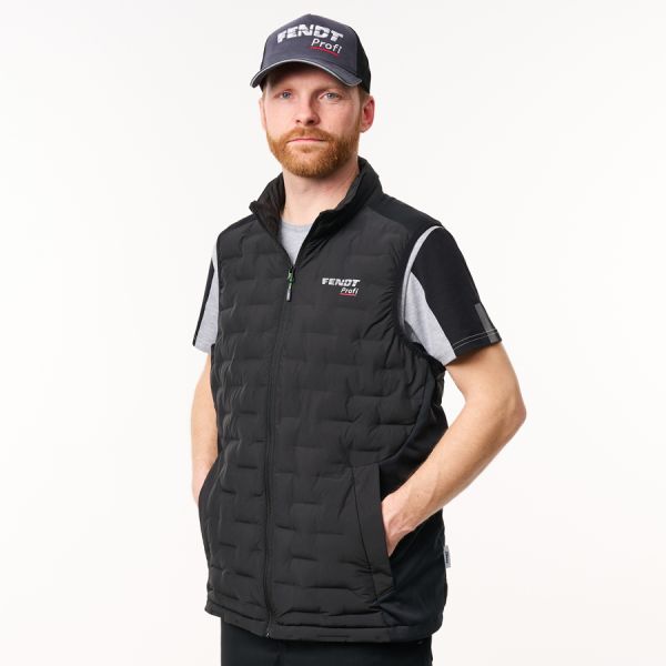 Fendt Men’s Profi Quilted Gilet in Anthracite 3 - Zoom 3