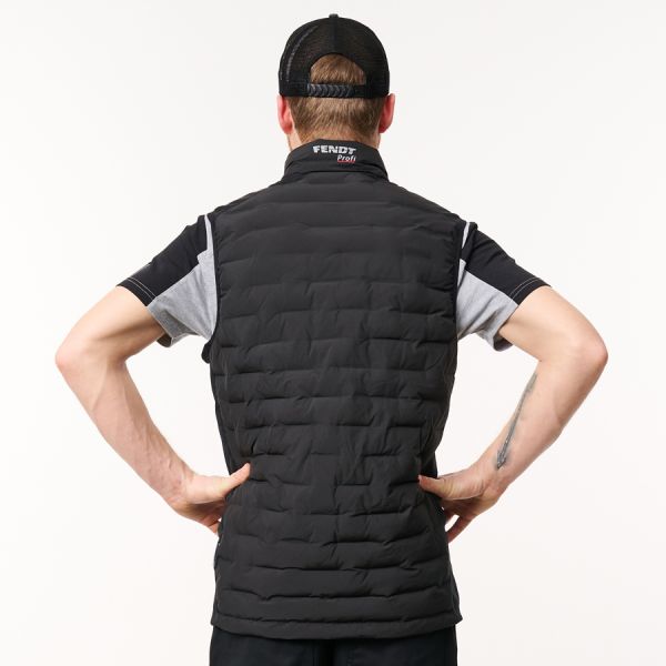 Fendt Men’s Profi Quilted Gilet in Anthracite 4 - Zoom 4