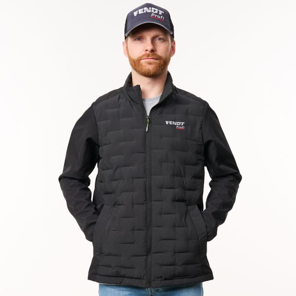 Fendt Men’s Profi Quilted Jacket in Anthracite 3 - Zoom 3
