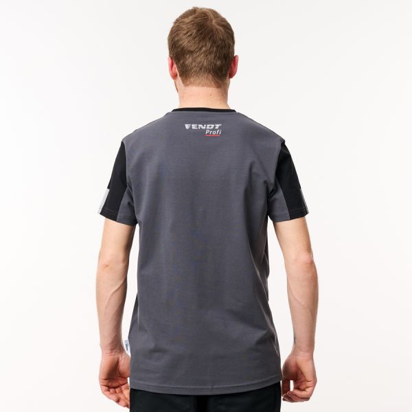 Fendt PROFI T-Shirt Grey/Black 4 - Zoom 4
