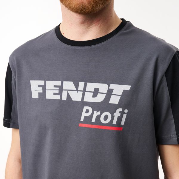 Fendt PROFI T-Shirt Grey/Black 5 - Zoom 5
