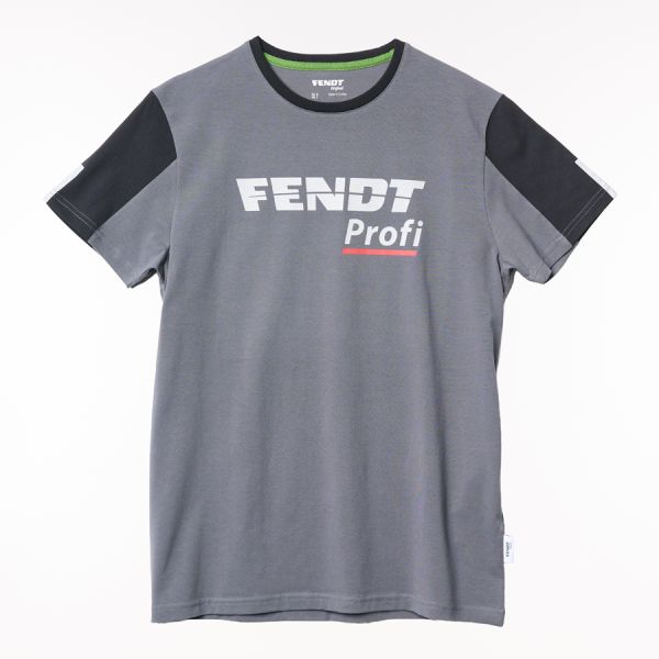 Fendt PROFI T-Shirt Grey/Black