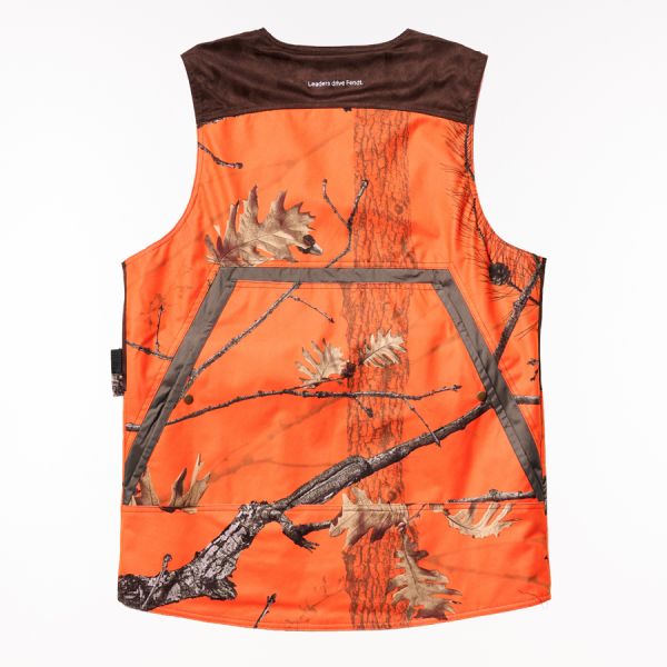 Fendt Hunting Gilet – Signal Orange Camouflage 3 - Zoom 2