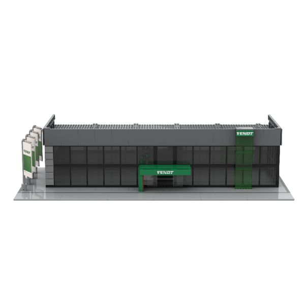Fendt Dealer Store Brixies Building Set | 1127 Pieces 2 - Zoom 2