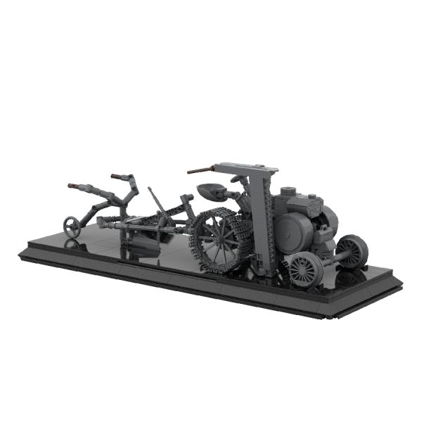 Fendt Dieselross Brixies Anthracite Model – 546 Pieces 6 - Zoom 6