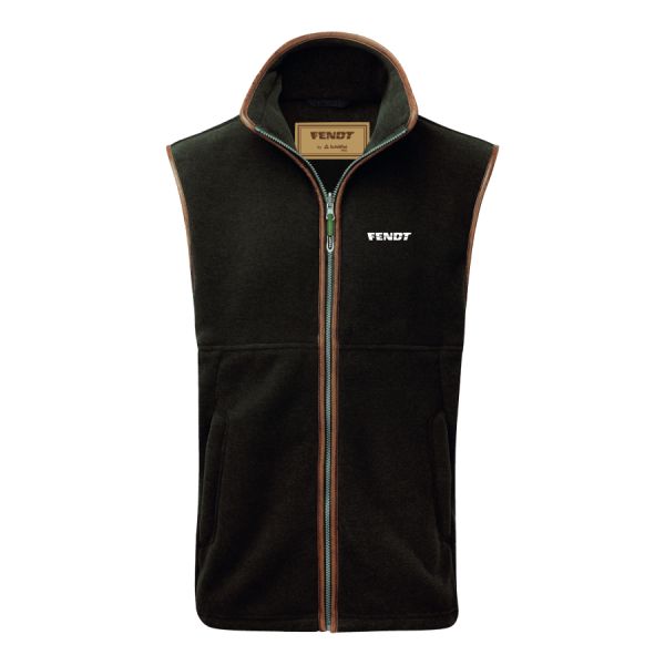 Fendt Men’s Fleece Gilet – Loden Green
