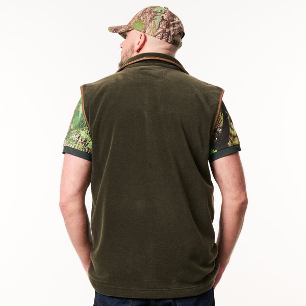 Fendt Men’s Fleece Gilet – Loden Green 4 - Zoom 4