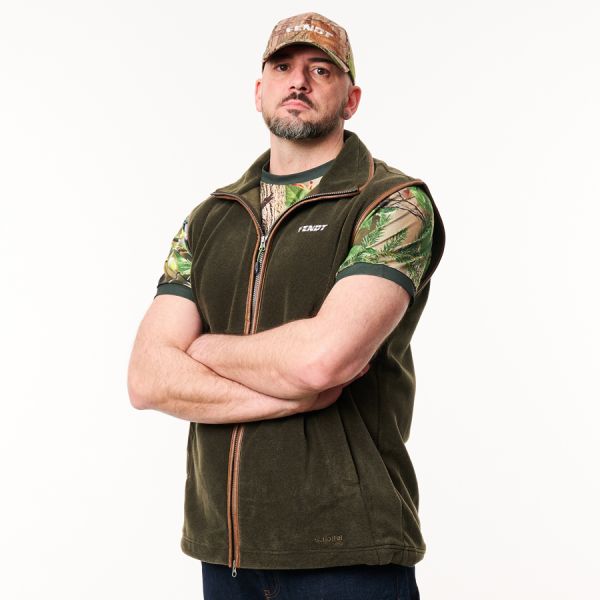 Fendt Men’s Fleece Gilet – Loden Green 3 - Zoom 3