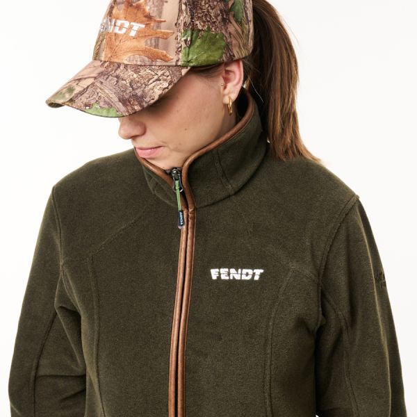 Fendt Women’s Fleece Jacket – Loden Green 6 - Zoom 5