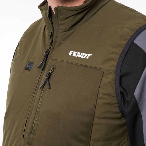 Fendt Heatable Hunting Gilet – Loden Green 5 - Zoom 5