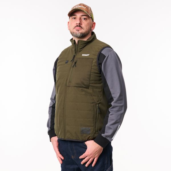 Fendt Heatable Hunting Gilet – Loden Green 3 - Zoom 3
